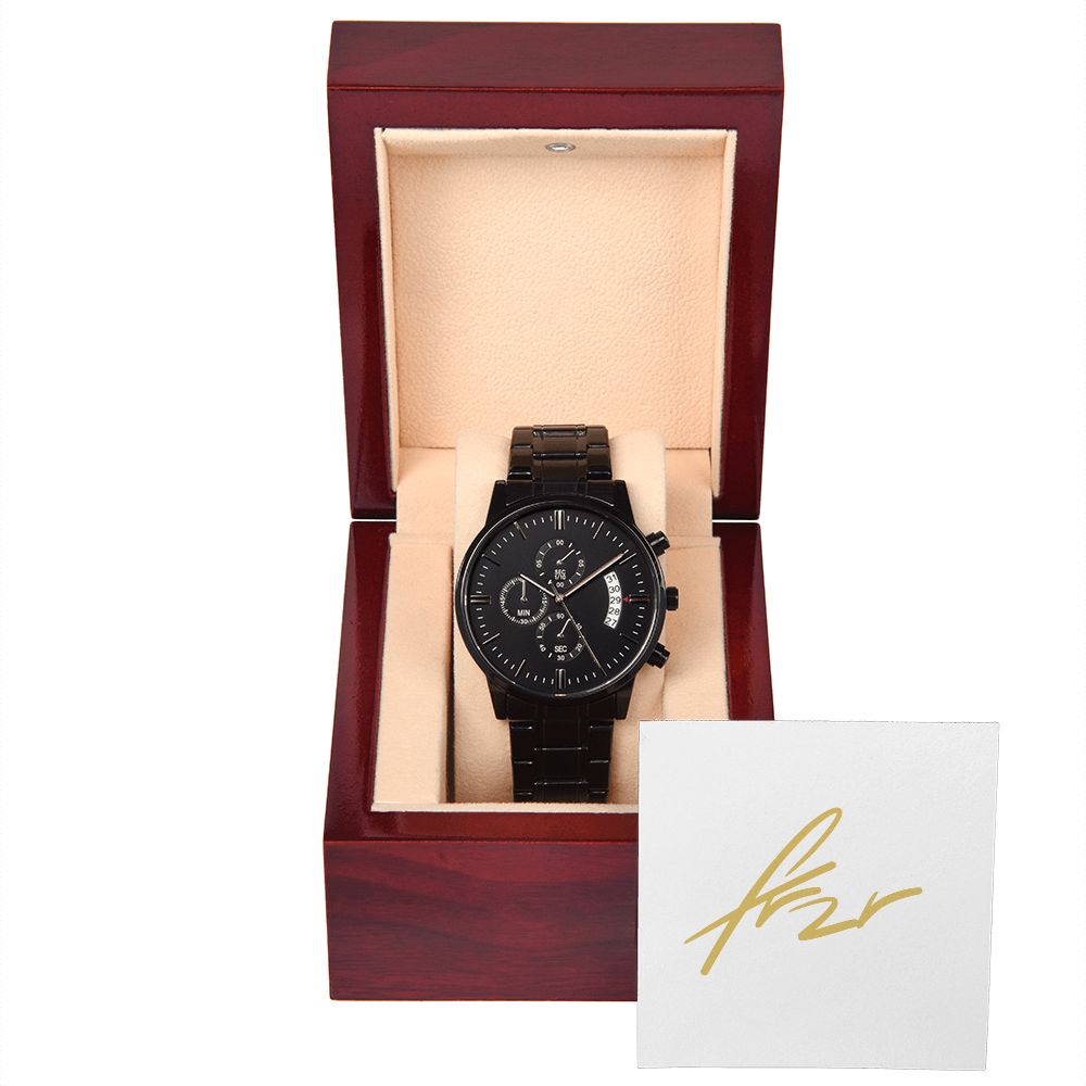 FRZR Black Luxus Chronograph