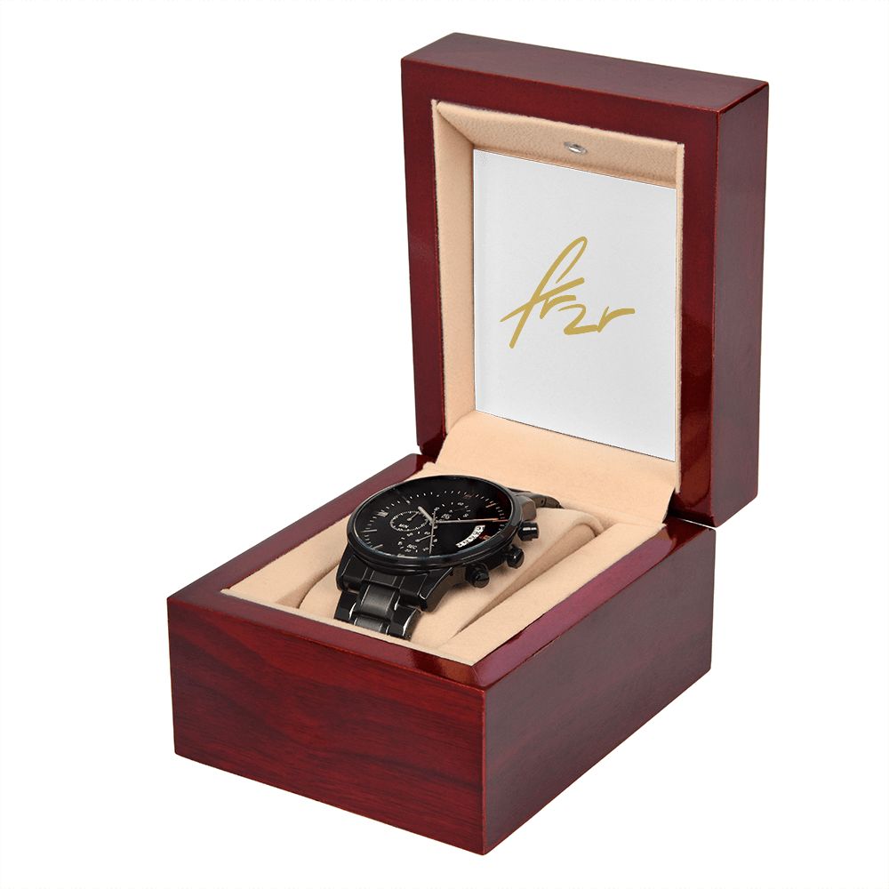 FRZR Black Luxus Chronograph